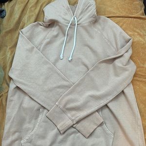 light brown sweatshirt